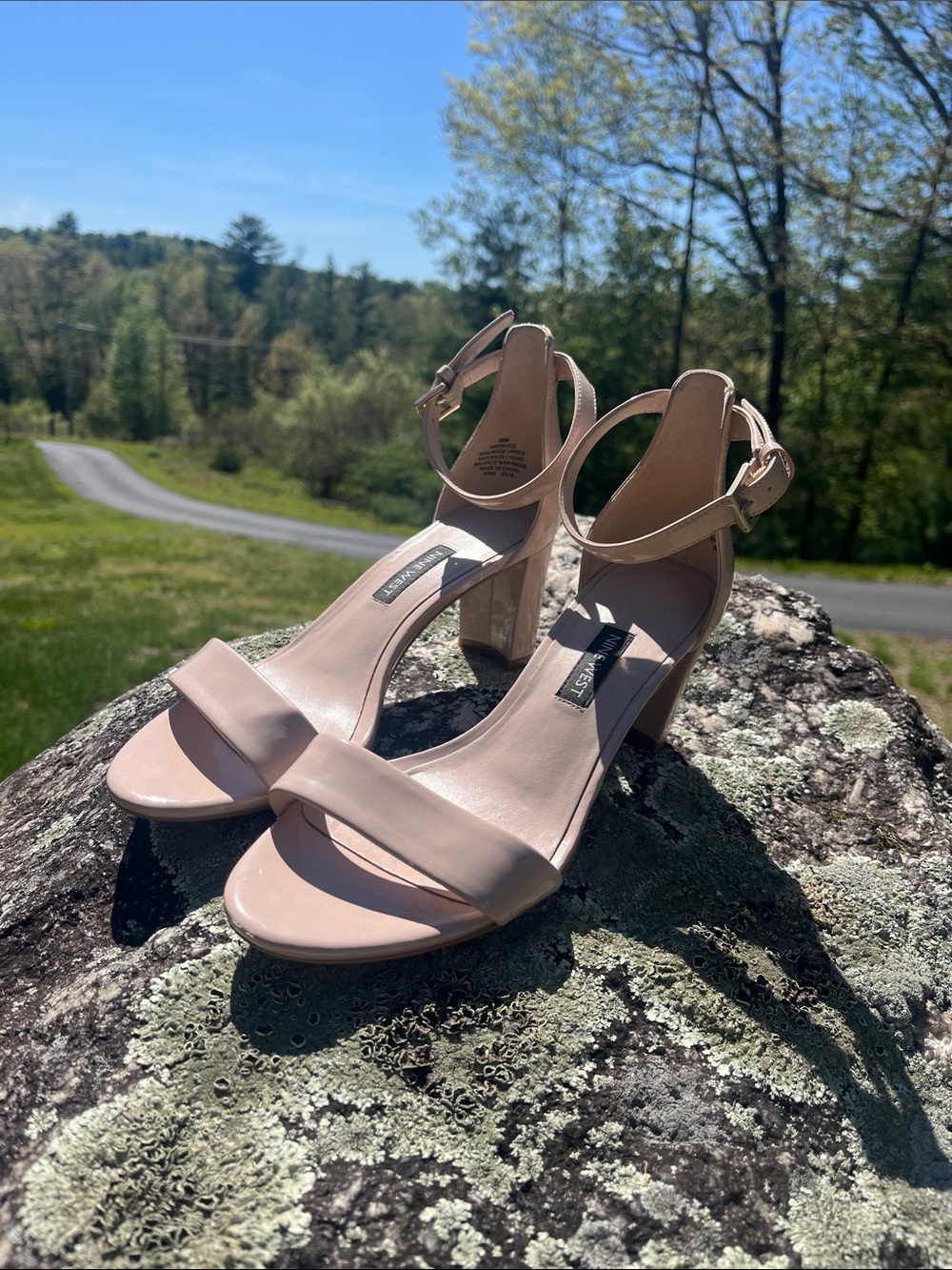 🏵️ Nine West Pruce Ankle Strap Sandal Women 🏵️ - Picture 4 of 8